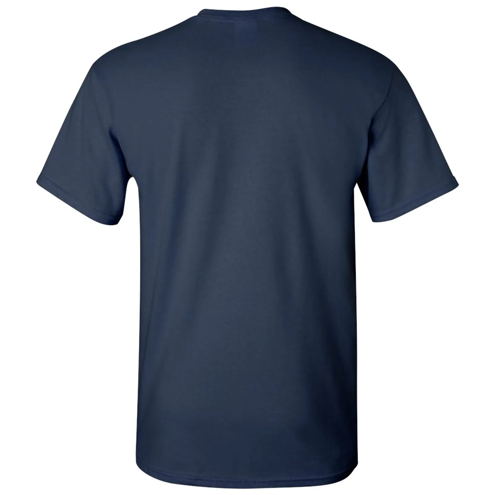 Arch Logo Engineering University of Michigan Basic Cotton Short Sleeve T-Shirt - Navy