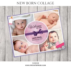 Baby Collage Set - My Love