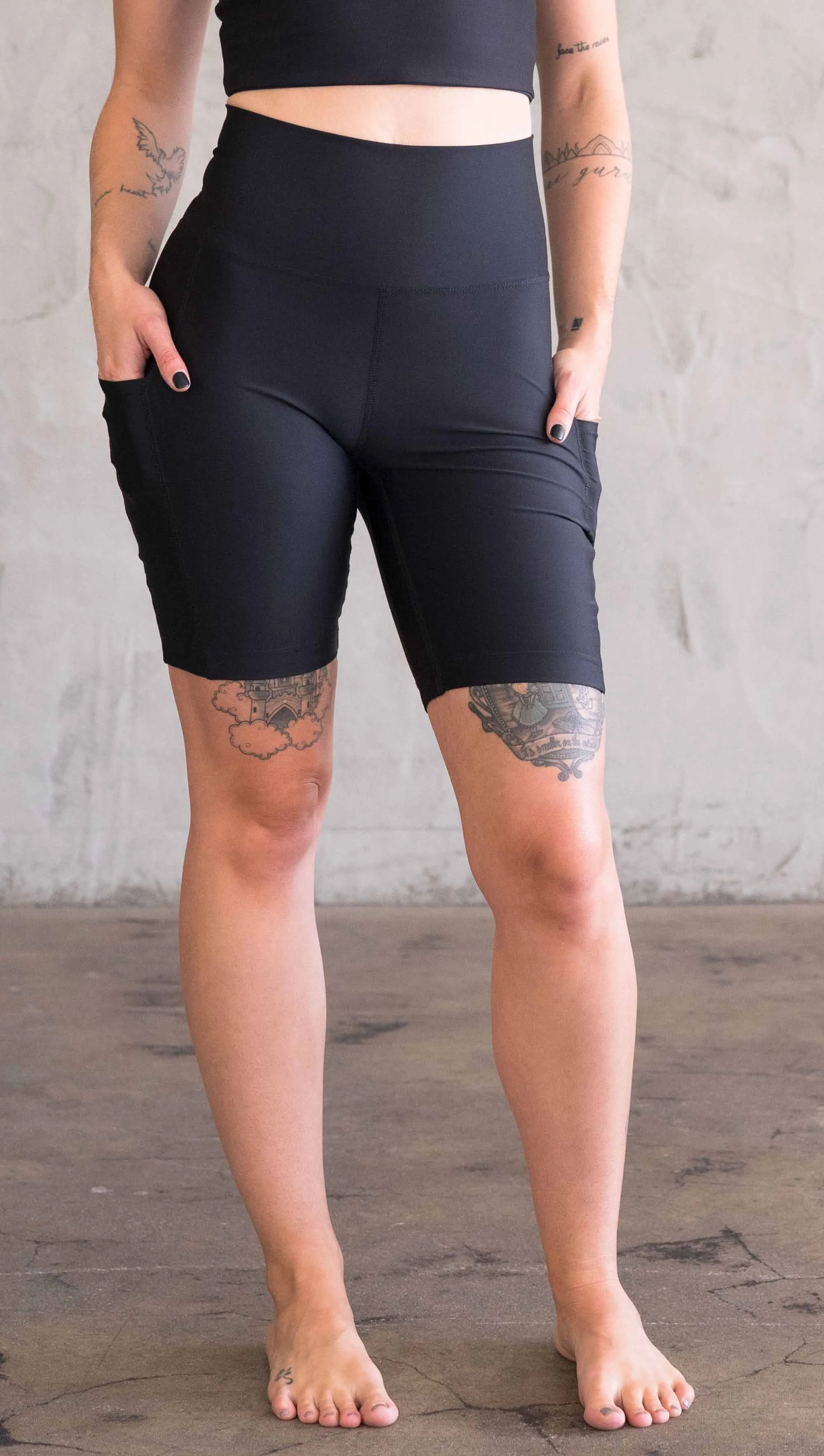 Black - Featherlight Bicycle Shorts