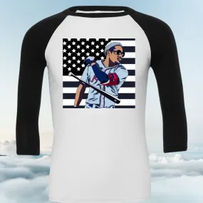 Braves 3000 Raglan Tee