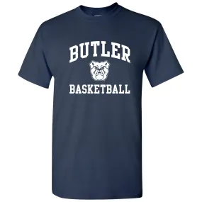 Butler University Bulldogs Arch Logo Basketball Short Sleeve T Shirt