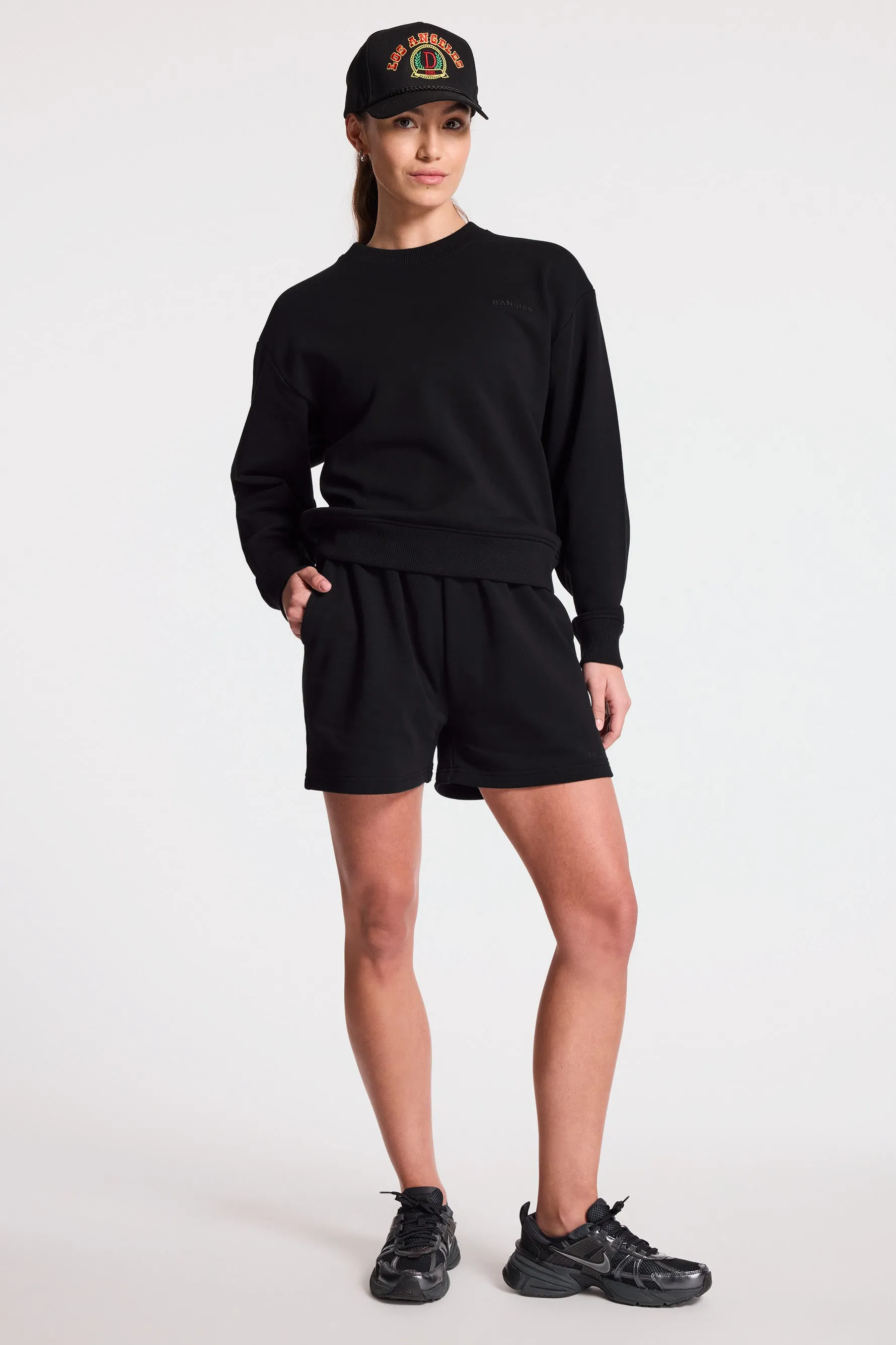 Classic Logo Terry Sweat Short - Black