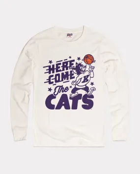 KSU Here Come the Cats White Long Sleeve T-Shirt