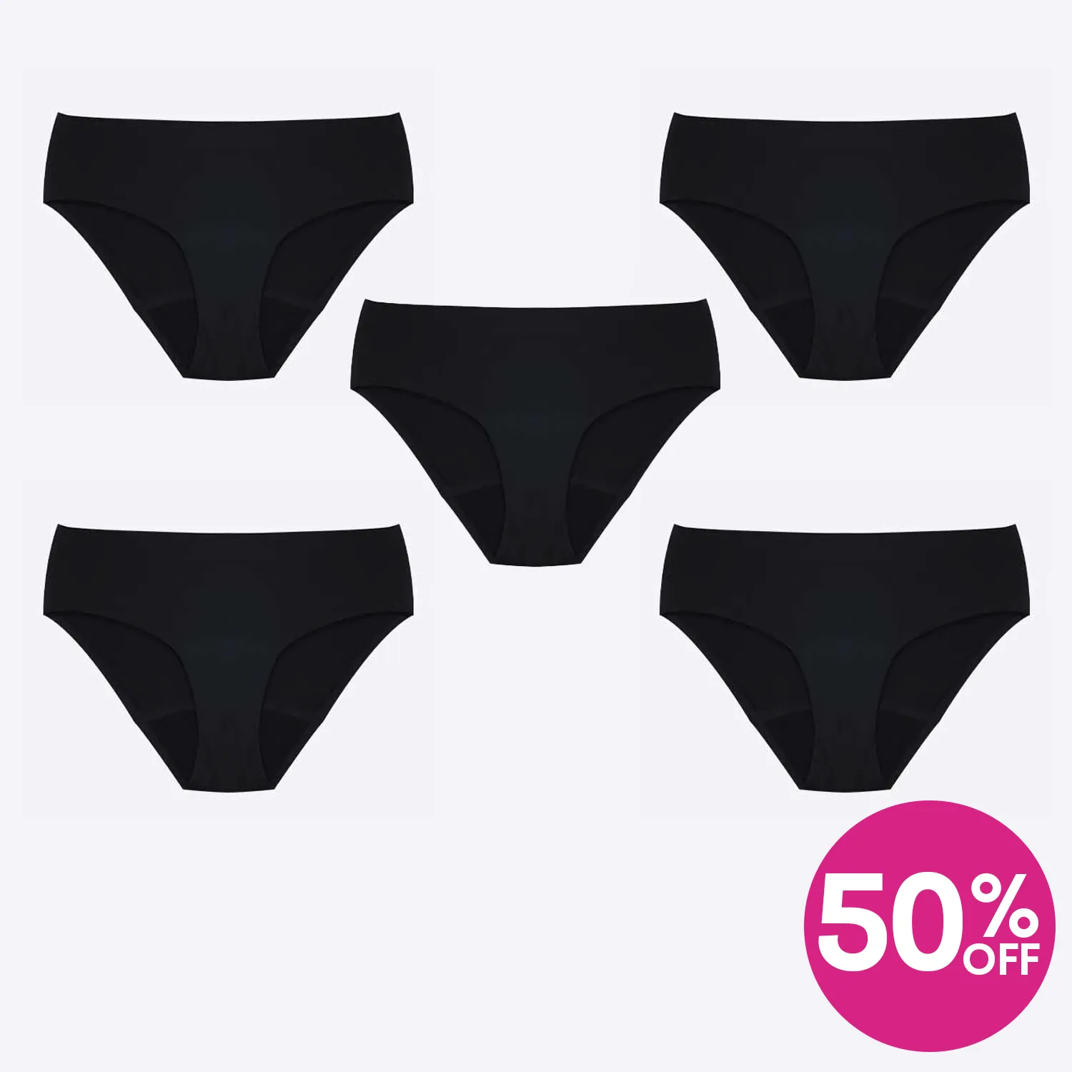 WUKA Perform™ Seamless Midi Brief - Medium